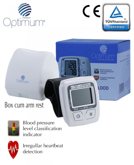 Optimum <br/>Wrist Automatic Blood Pressure Machine