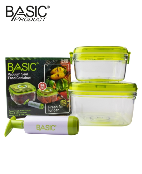 Basic<br/> Vacuum Seal Food Container