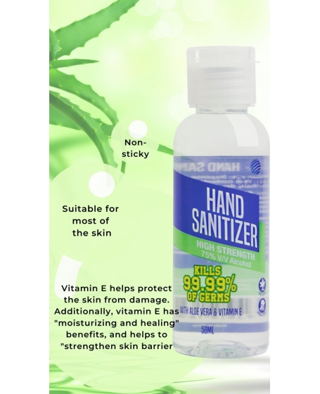 Optimum <br/>Hand Sanitizer Gel<br/> (58ml)