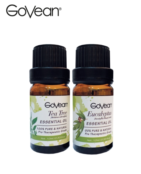 Govean<br/> Essential Oil <br/> <b>Eucalyptus + Tea Tree</b> 10ml