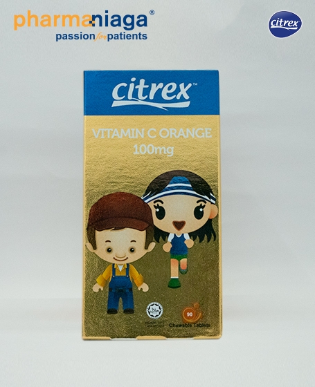 Citrex<br/>Vitamin C <b>Orange<br/>  100mg 90's (05/2023)</b>