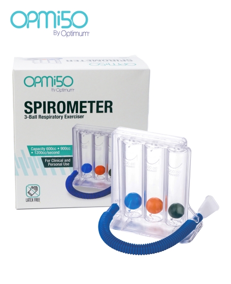 OPMi50 <br/>Spirometer<br/>3-Ball Respiratory Exerciser