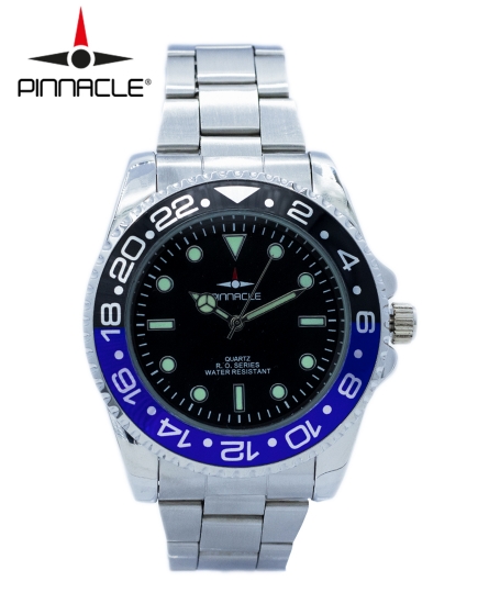 Pinnacle <br/>RO Series Watch <b>Men </b><br/><b>Blue & Black 43.5mm</b>