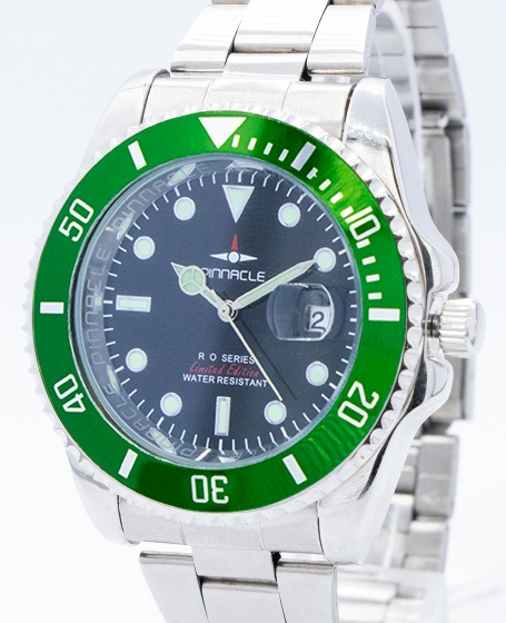 Pinnacle <br/>RO Series Watch with Calendar Limited Edition<br/><b>Green 43.5mm</b>