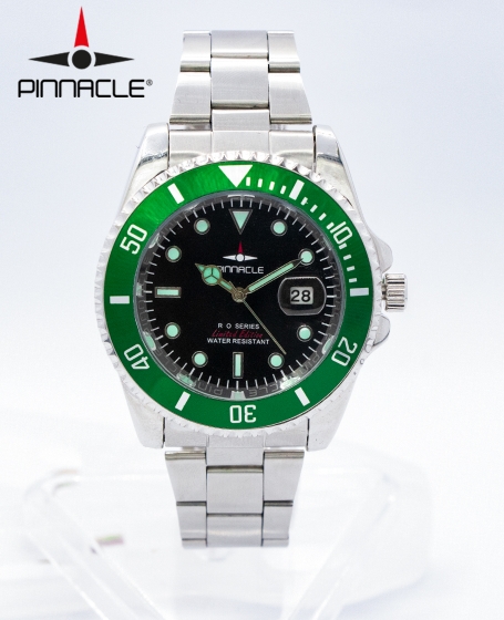 Pinnacle <br/>RO Series Watch with Calendar Limited Edition Men <b>Green 43.5mm</b>
