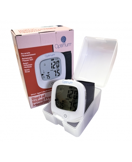 Optimum <br/>Wrist-Type Automatic Digital Blood Pressure Monitor