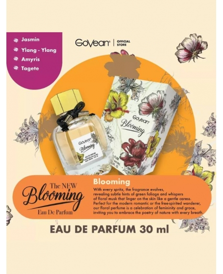 Govean Blooming 30ml Vaporisateur Natural Spray Eau De Parfum